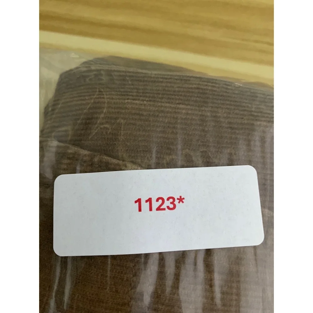 Levis 505 Corduroy Pants Mens 40x32 Brown Straight Leg Stretch Casual Fall